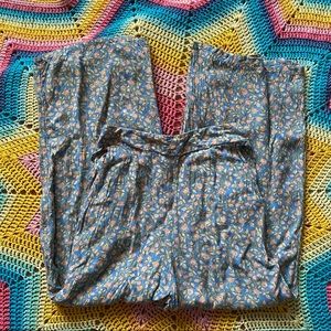High waisted Billabong Floral Comfy Lounge Pants Sz M